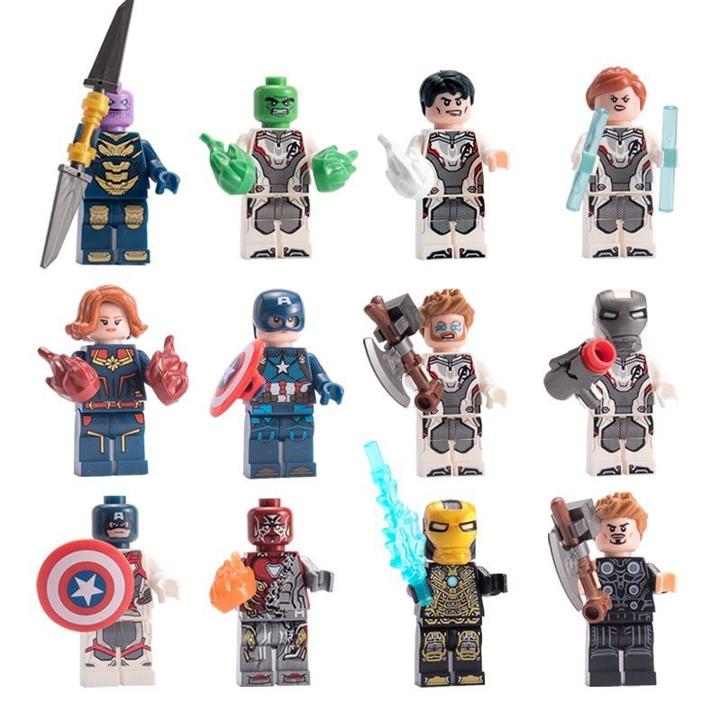Mô hình lego Mô hình đồ chơi lắp ráp Nhân vật hoạt hình Lego๑ Set 8 Mô Hình Lắp Ráp Nhân Vật Lego Ninjago siêu anh hùng rẻ đẹp nhiều mẫu