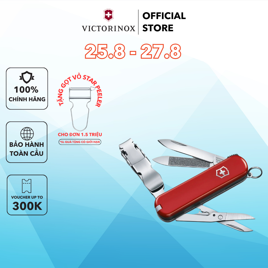Bấm móng tay Nail Clip 580 Victorinox Thụy Sỹ