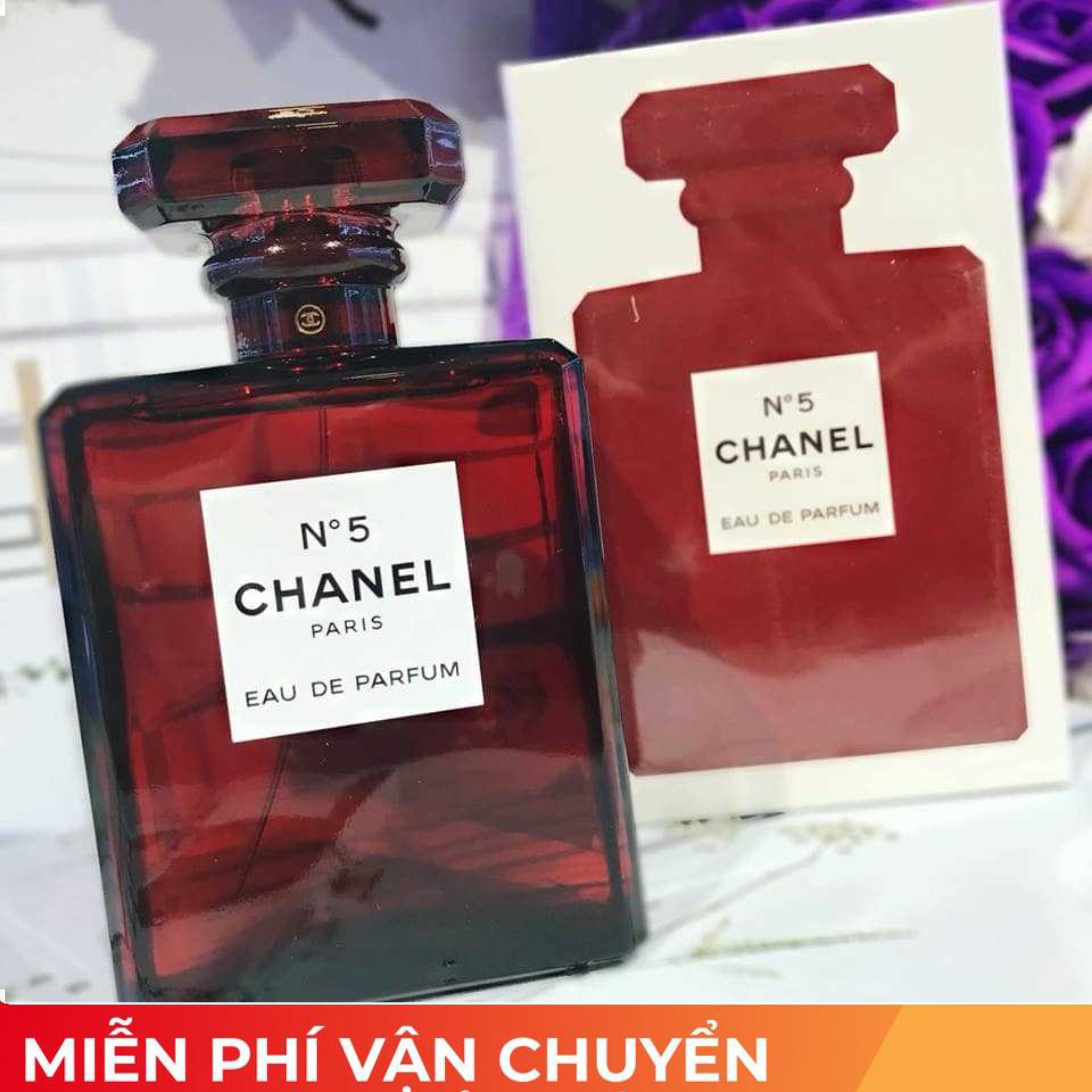 [AUTHENTIC] NƯỚC HOA NỮ CHANEL NO.5 BẢN ĐỎ EAU DE PARFUM 100ML CHÍNH HÃNG