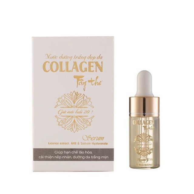 [HCM]Serum Collagen Tây Thi Sao Thái Dương 12ml - Serum Chống Lão Hóa Dưỡng Trắng và Làm giảm nếp nhăn hiểu quả