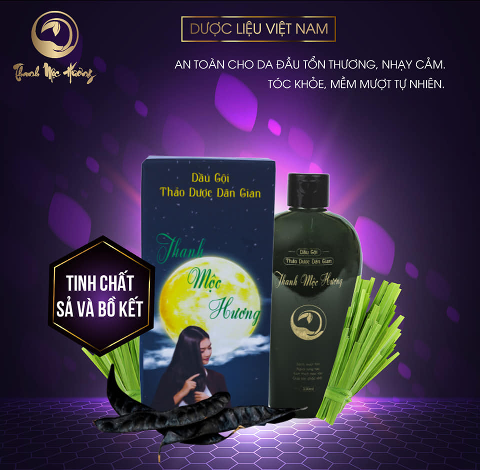 Dầu gội thảo dược thanh mộc hương
