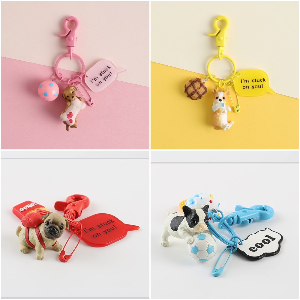 Móc khóa chó cute
