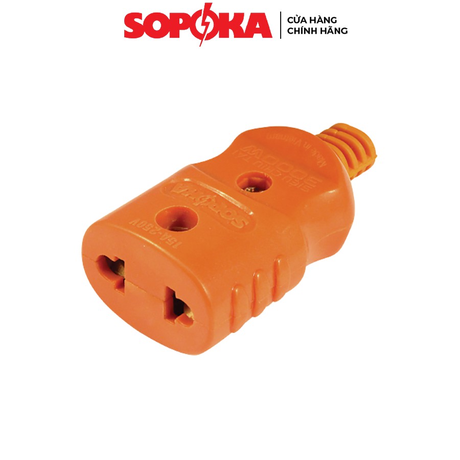 Phích nối âm siêu chịu tải, phích cái chịu tải Sopoka D3000W 1 cái.