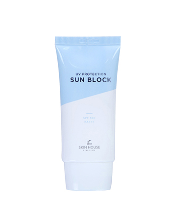 Kem chống nắng làm sáng da và ngăn ngừa lão hóa the skin house uv protection sun block spf50 pa+++