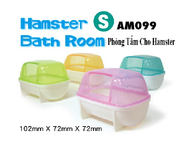 [HCM]Phòng Tắm Cho Hamster