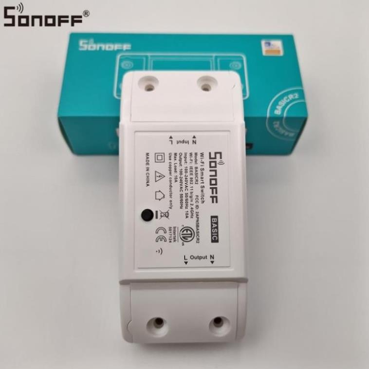 Sonoff Basic R2 Công tắc điều khiển từ xa qua mạng wifi cho nhà thông minh