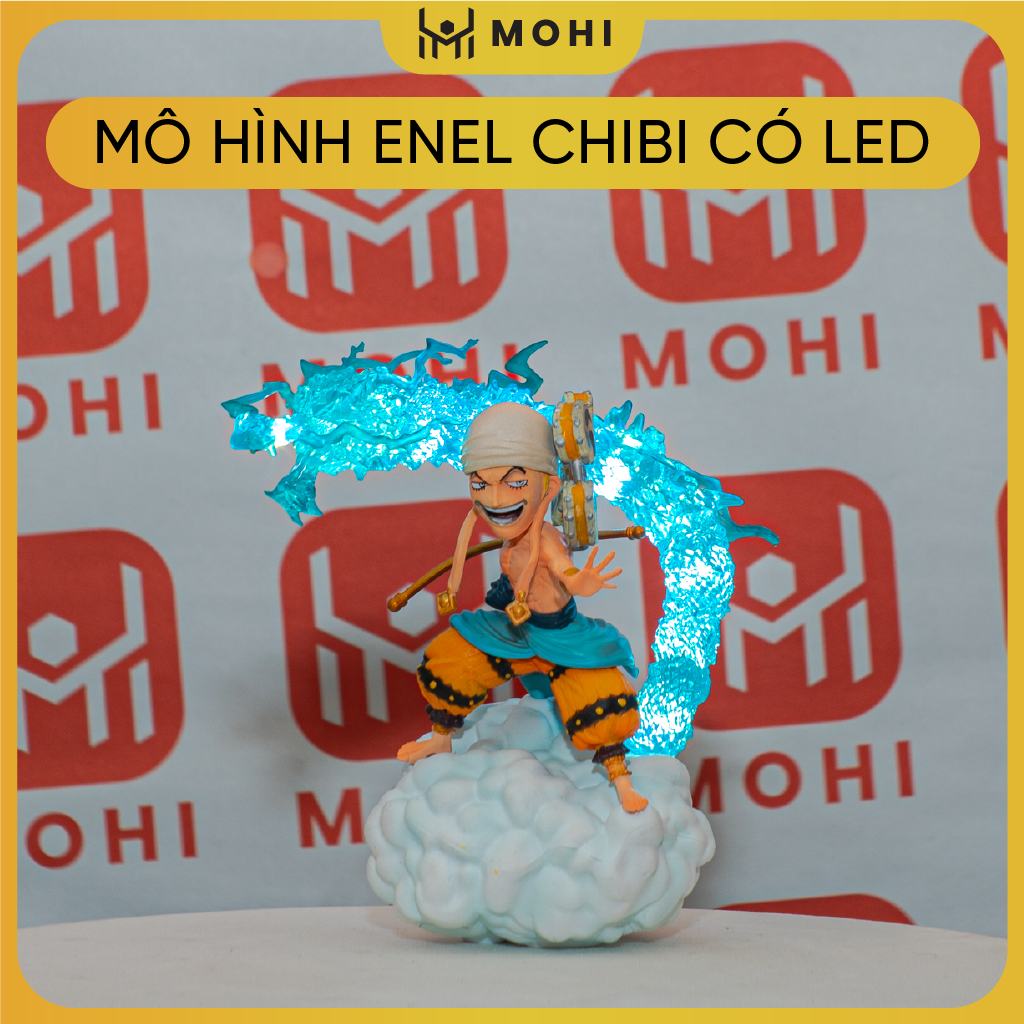 Mô hình chibi enel chúa trời - cao 12cm - one piece