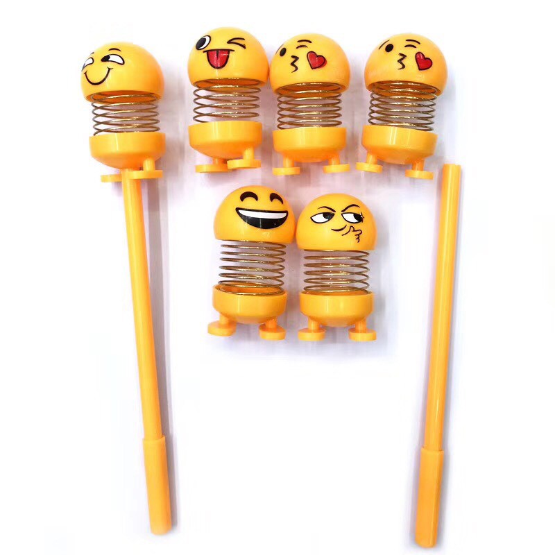 Combo 5 bút bi cảm xúc emoj so cute