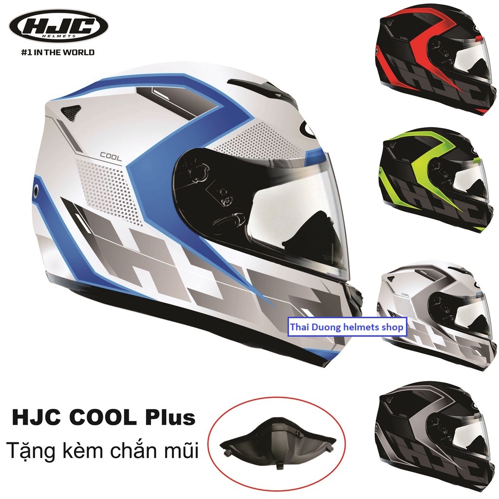 HJC COOL Plus Authentic fullface helmet for ASIA FIT