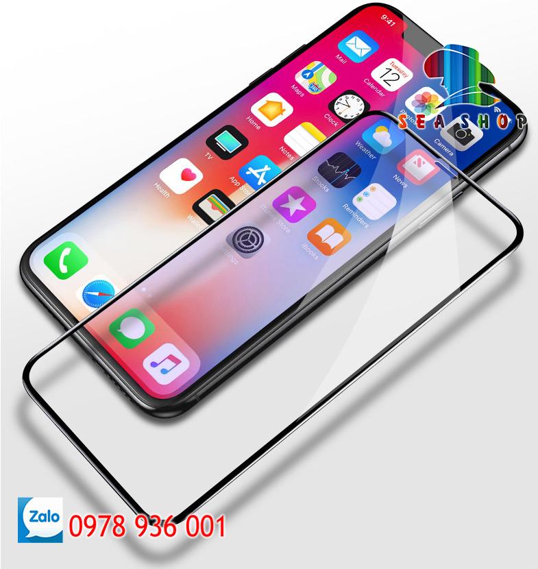 Kính cường lực 9D iPhone cho các máy iPhone 6 / 6S / 6 Plus / 6S Plus / 7 / 7 Plus / 8 / 8 Plus / X 