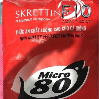 Cám Micro 80 Hạt Nổi Hạt vừa Chuyên cho cá vàng và các dòng cá Size vừa - Giá rẻ Chất lượng Cao