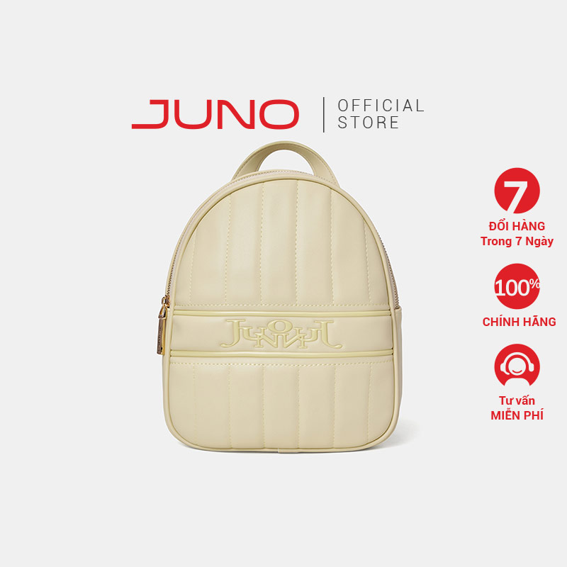 Balo nhỏ nữ thời trang juno trang trí logo cách điệu bl147