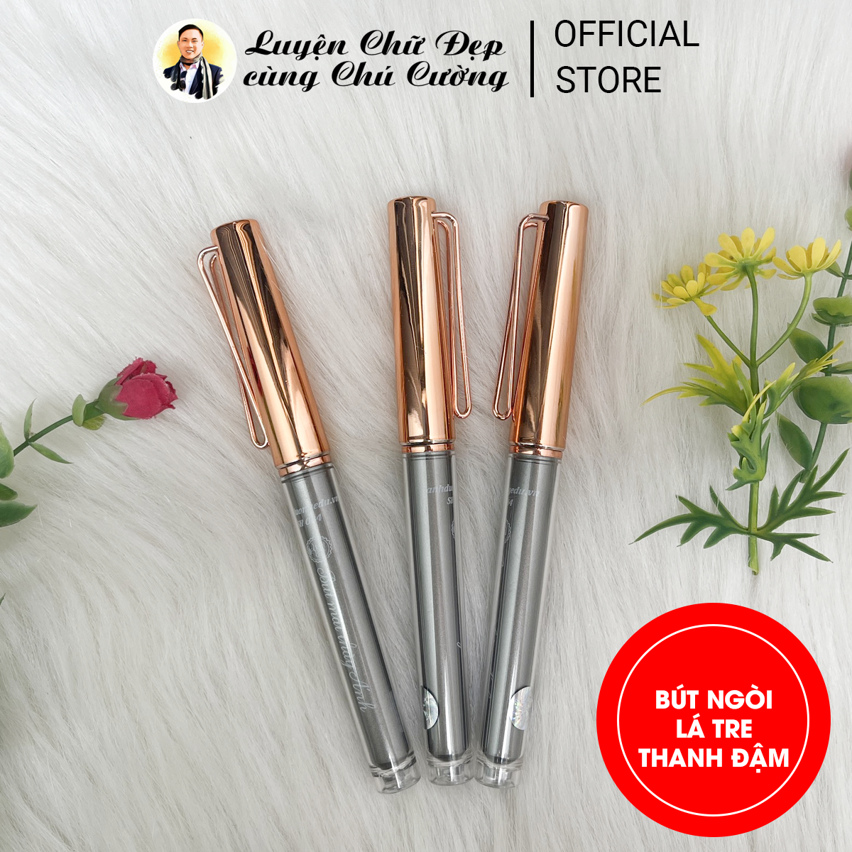Bút mài thầy ánh sh084 | ngòi lá tre kim tinh | dành cho viết nâng cao