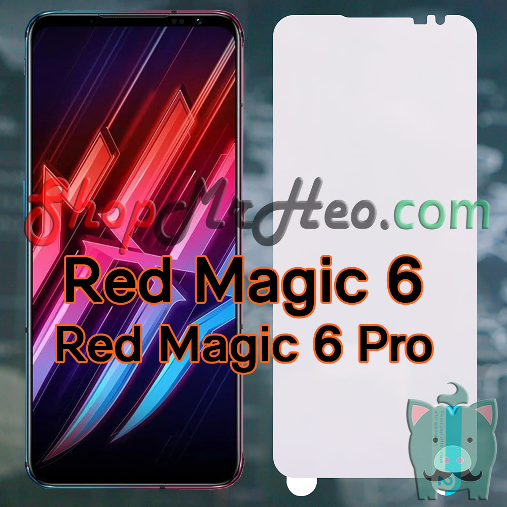 Dán dẻo ppf full màn hình zte nubia red magic 6s - redmagic 6 - 6r - red magic 5g - 5s