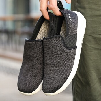 GIÀY VẢI SLIPON GIÀY LƯỜI LITERIDE CROCS CHO NAM CHỐNG HÔI CHÂN