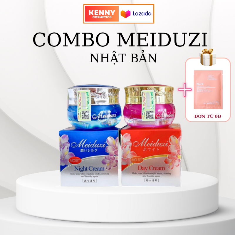  Kem Face MEIDUZI Nhật Bản Chính Hãng Ngày Đêm 