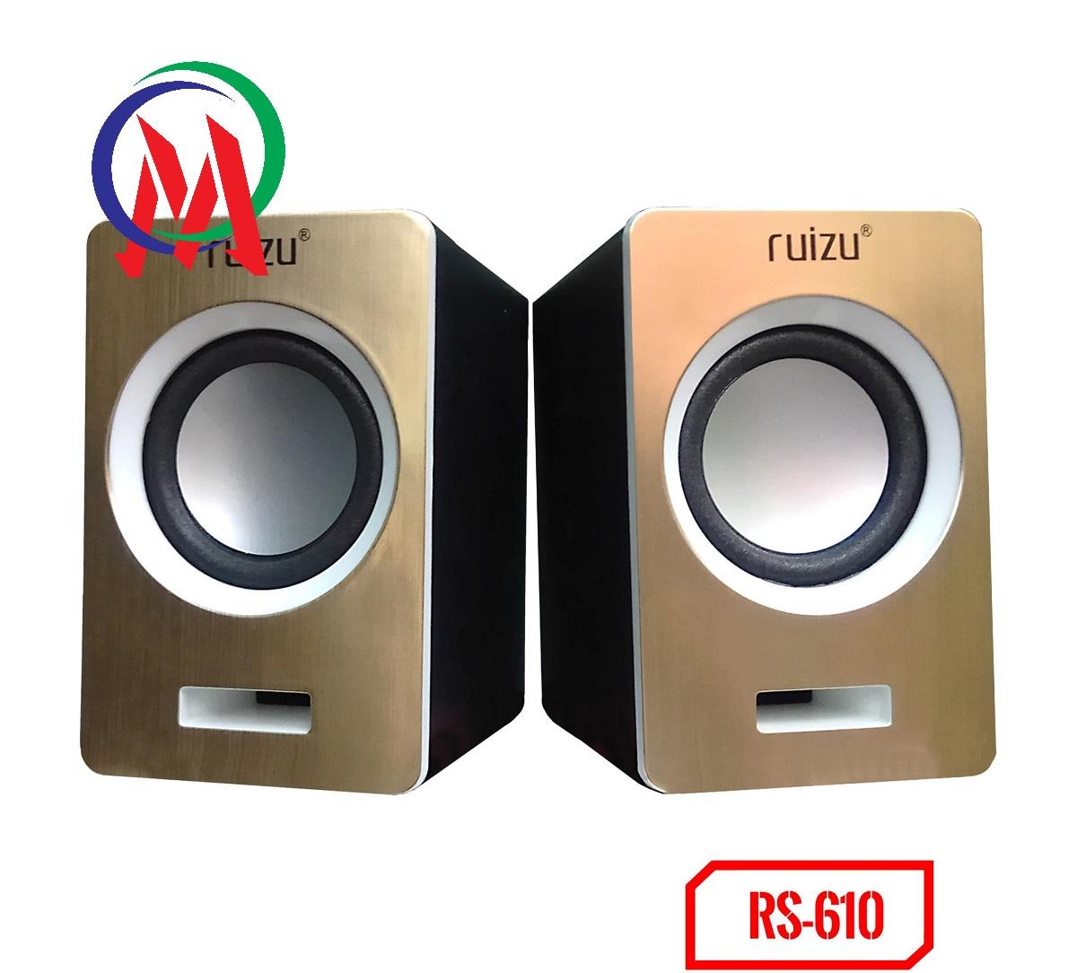 Loa vi tính 2.0 ruizu rs-610 màu ngẫu nhiên