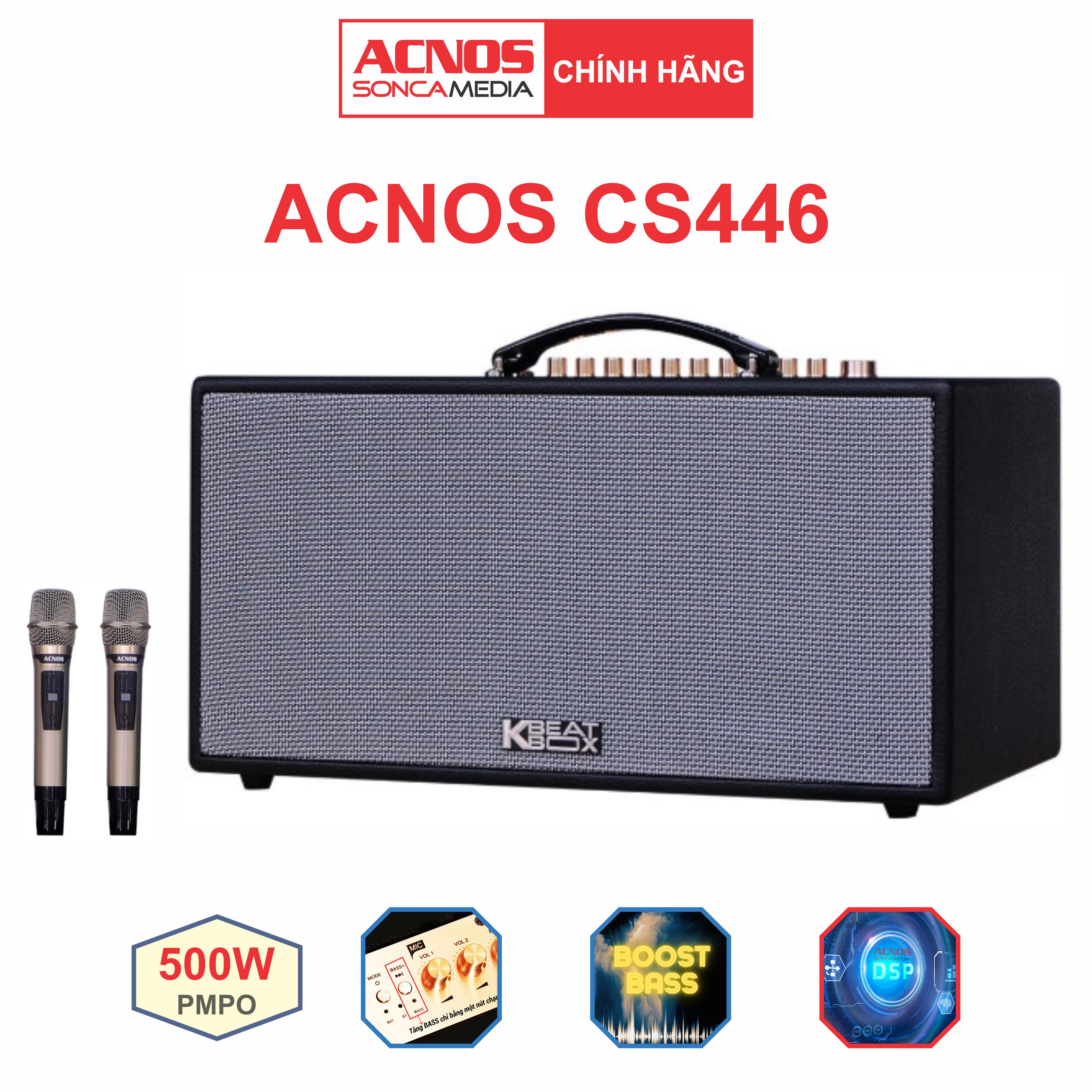 Dàn âm thanh di động xách tay ACNOS CS446