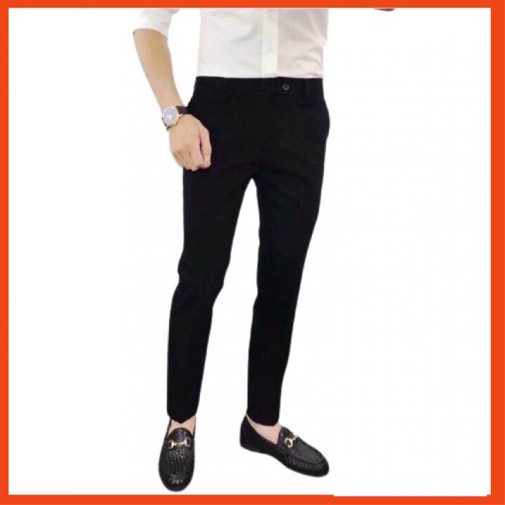 [HCM]QUẦN TÂY NAM QUẦN ÂU NAM QUẦN VẢI NAM HÀN QUỐC ỐNG CÔN DÁNG ÔM BODY CHẤT VẢI DÀY DẶN CO GIÃN NHẸ CAO CẤP THỜI TRANG MẪU MỚI 2020 TP SHOP 87 MS3953