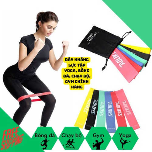 Dây kháng lực tập mông dây kháng lực aolikes chính hãng onesportshn