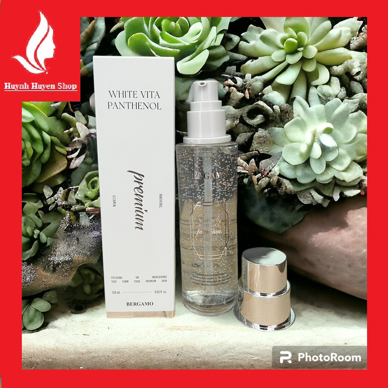 [auth-giá sỉ] Serum Bergamo White Vita Luminant Essence 120ml dưỡng trắng da siêu mịn
