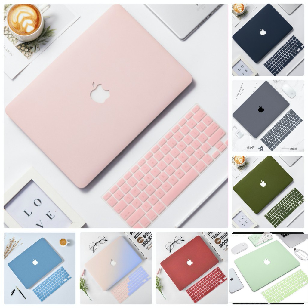 Combo 5in1 ốp+phủ phím dành cho macbook