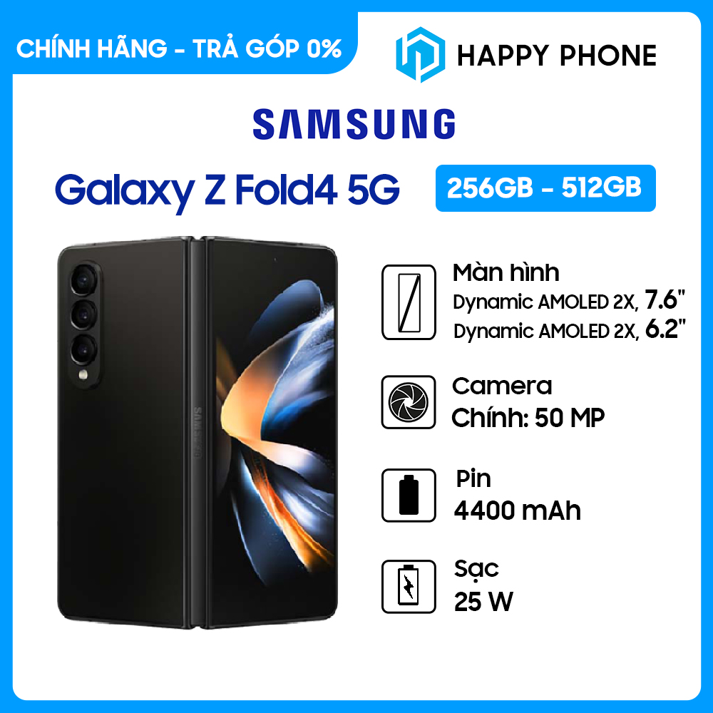 Điện Thoại Samsung Galaxy Z Fold4 5G - Chính Hãng, Mới 100%, Nguyên seal