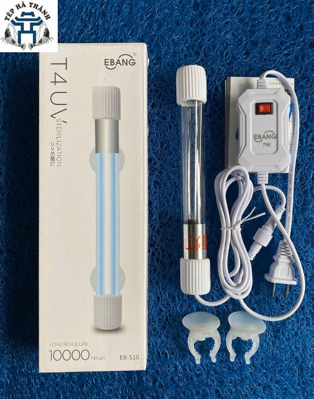 [Hoàn Tiền 10%] Đèn UV EBANG S10 Diệt Khuẩn, Diệt Tảo Cho Bể Cá Cảnh Công Suất 9W