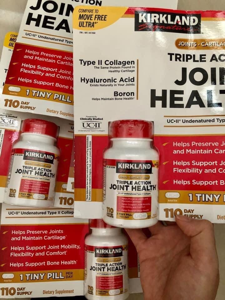 Viên bổ xương khớp Kirkland Triple Action Joint Health110v