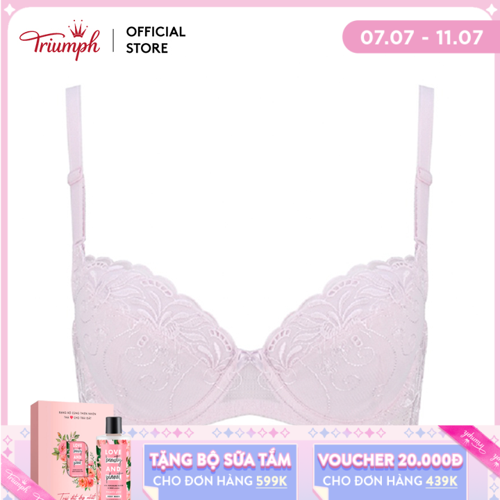 [Voucher 20K + Quà Sữa tắm cho đơn 699K từ 7.7-11.7] Áo nâng ngực có gọng Triumph FASHION 626 WHP OK