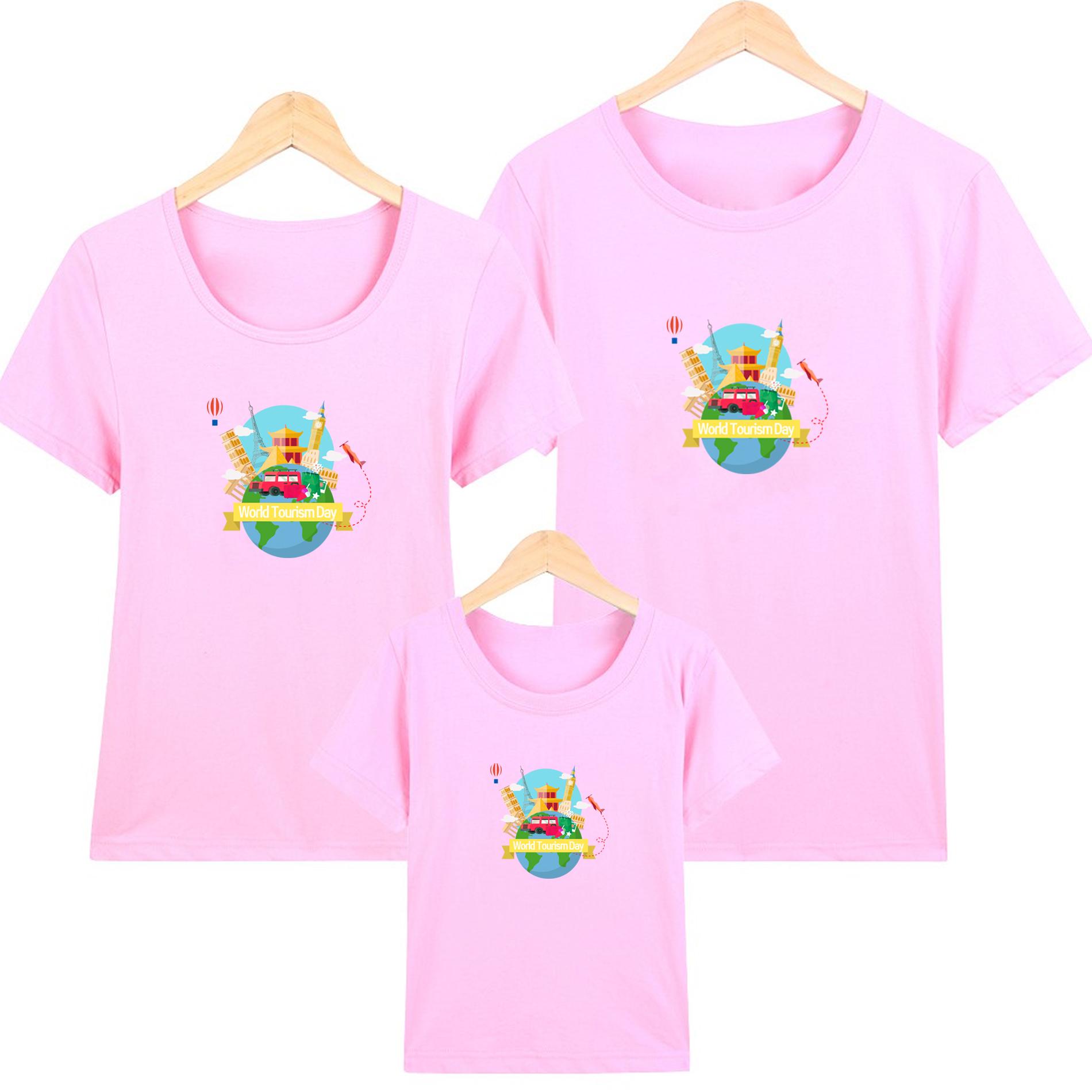 [HCM]Áo Thun Nữ Áo Thun Gia Đình Áo trẻ em in hình Du Lịch - GĐ05-Thời Trang Everest