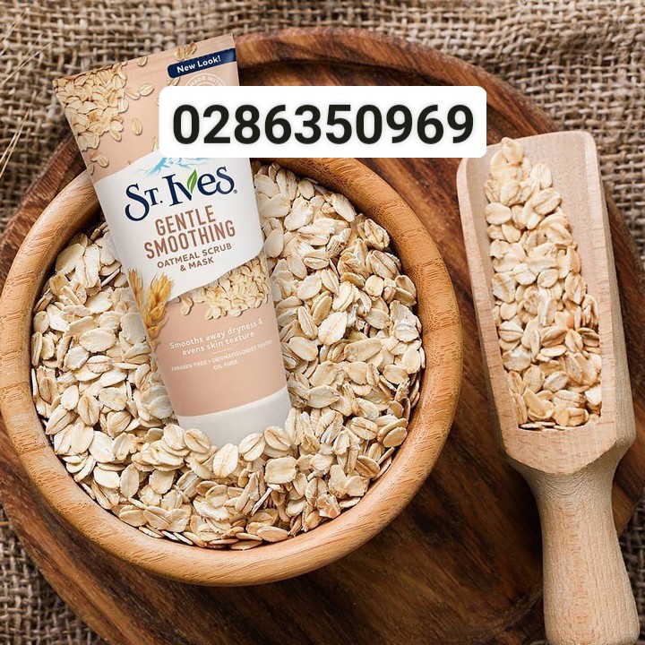 Sữa Rửa Mặt ST.IVES Tẩy Da Chết Chiết Xuất Yến Mạch 170g