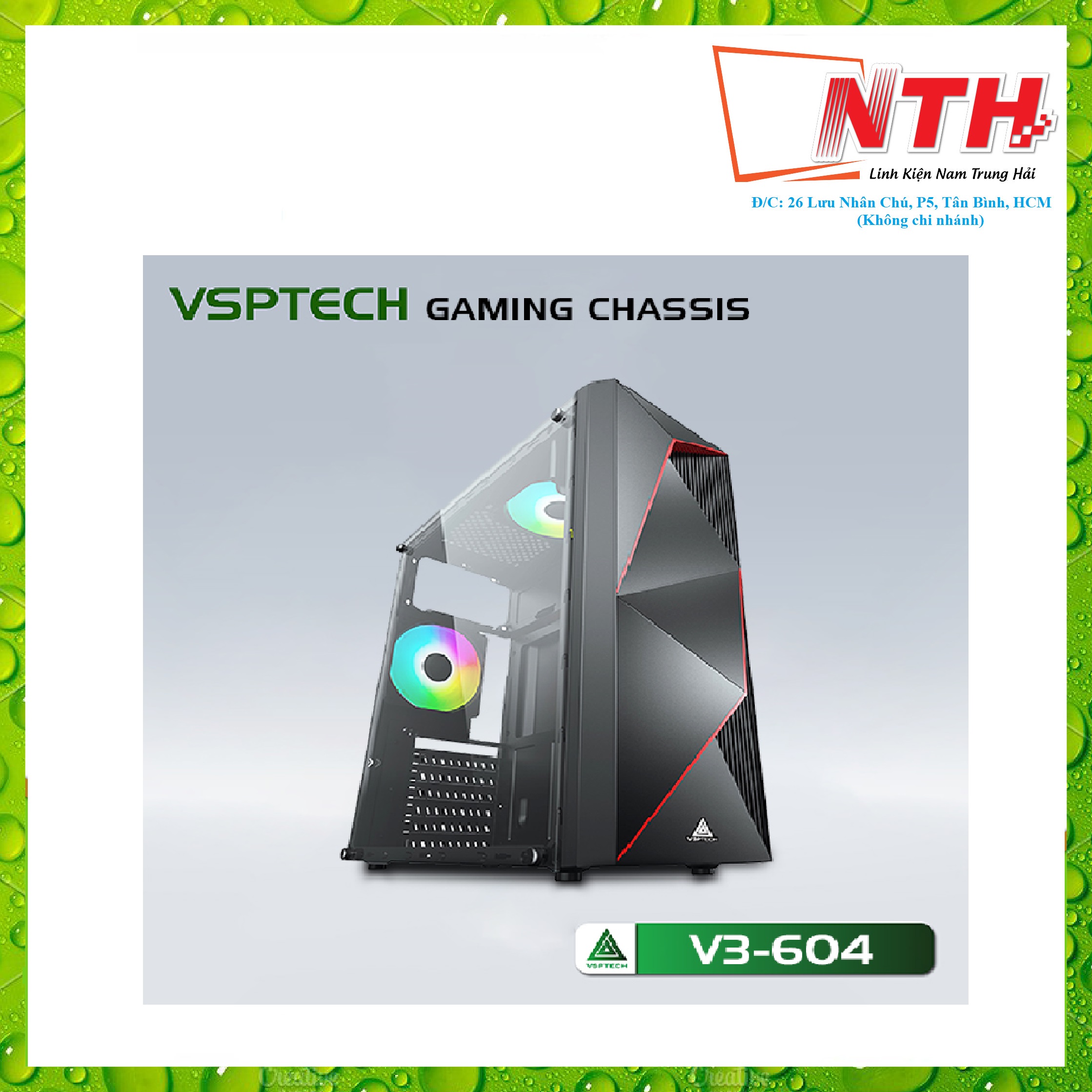 Vỏ case máy tính VSP V3-604 ATX