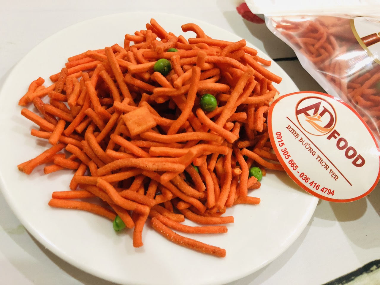 1kg bim bim tăm đậu hà Lan_Monhi_Food