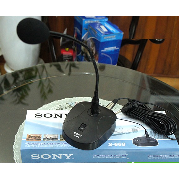 Micro hội nghị sony s-668