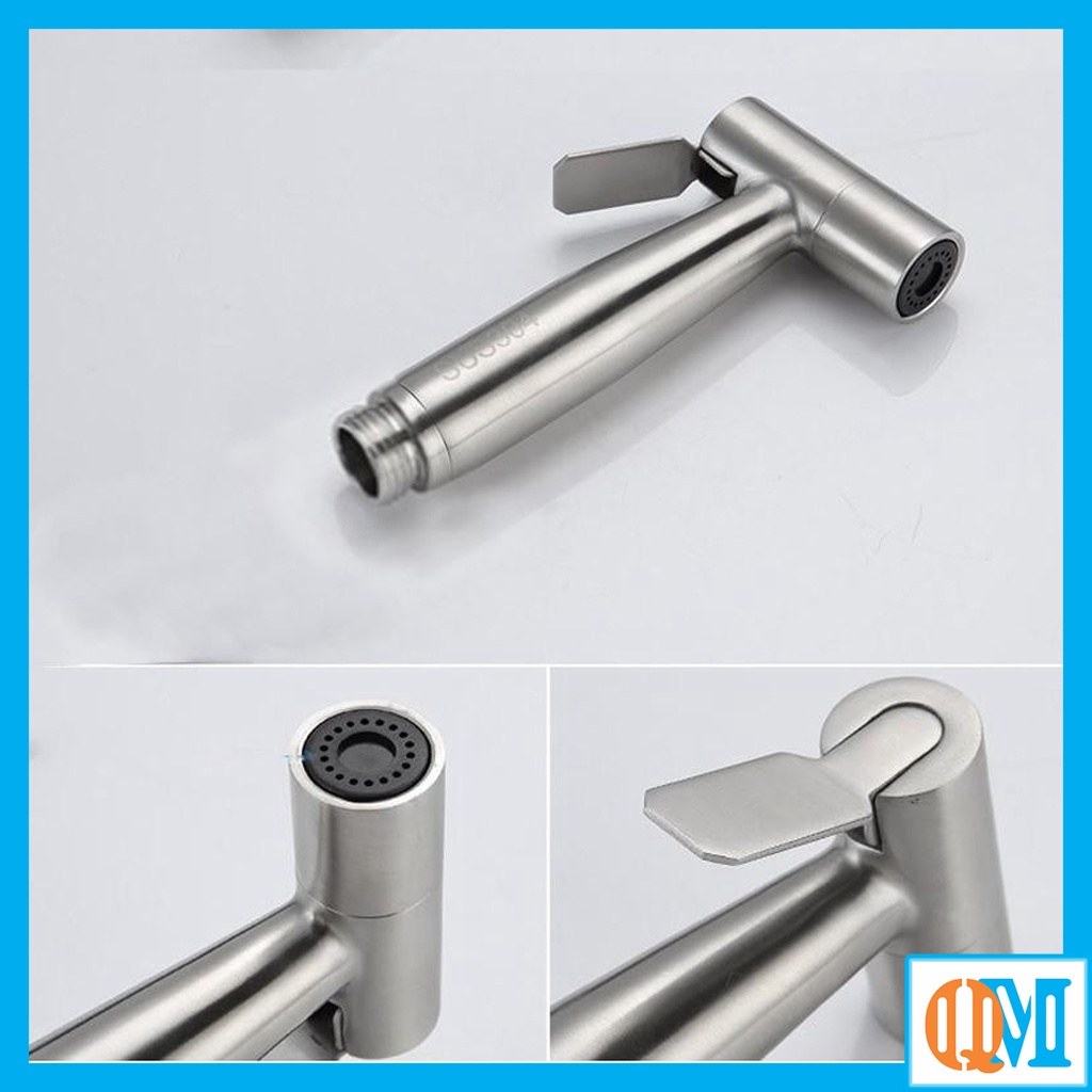 Đầu vòi xịt vệ sinh inox 304. tay xịt inox 304, tay xịt vệ sinh inox 304 - pk006