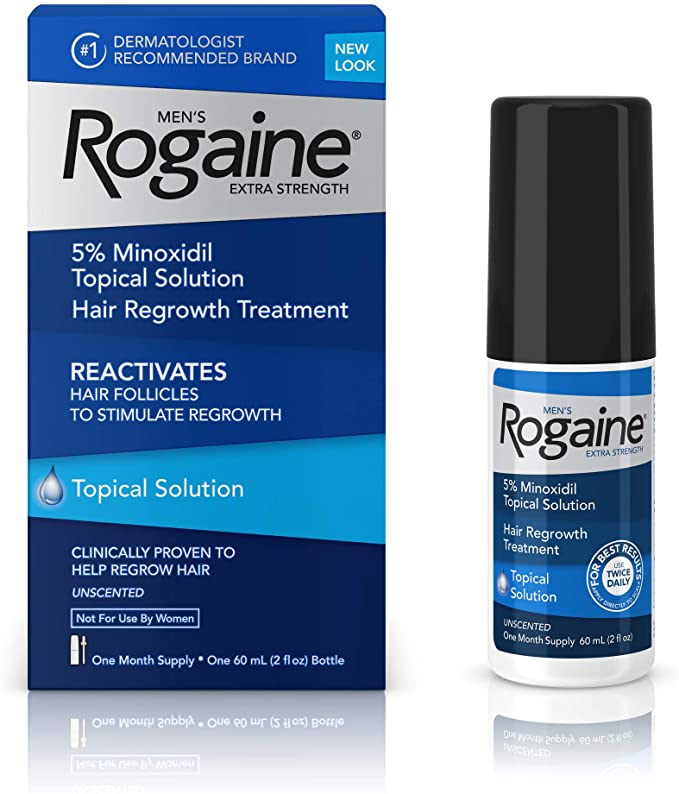 Mọc tóc chấm Nam Rogaine Minoxidil 5% Extra Strength For Men 60ml