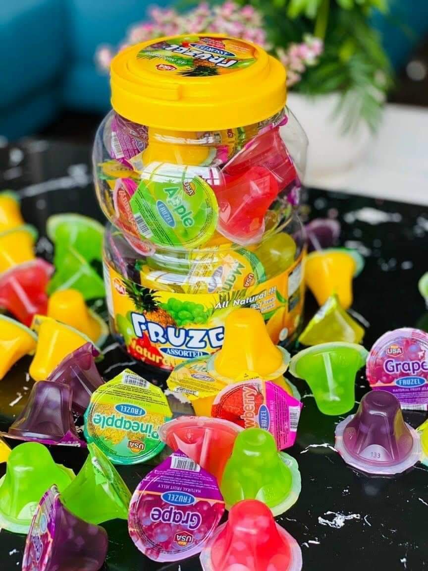 Thạch Râu Câu trái cây tự nhiên Fruzel Jelly của Mỹ