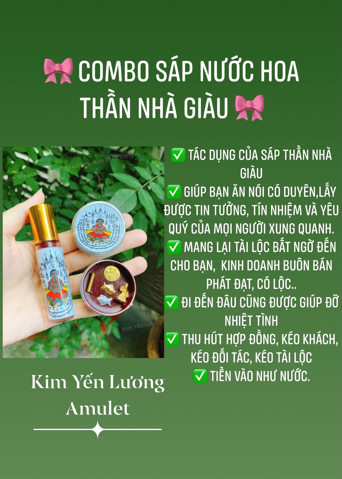 [HCM] Combo Sáp Nước Hoa Jaongo Nhà Giàu
