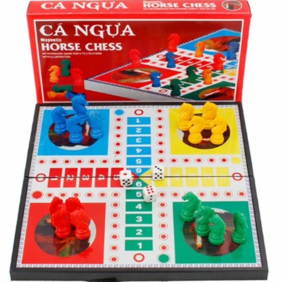 Bộ cờ cá ngựa nam châm