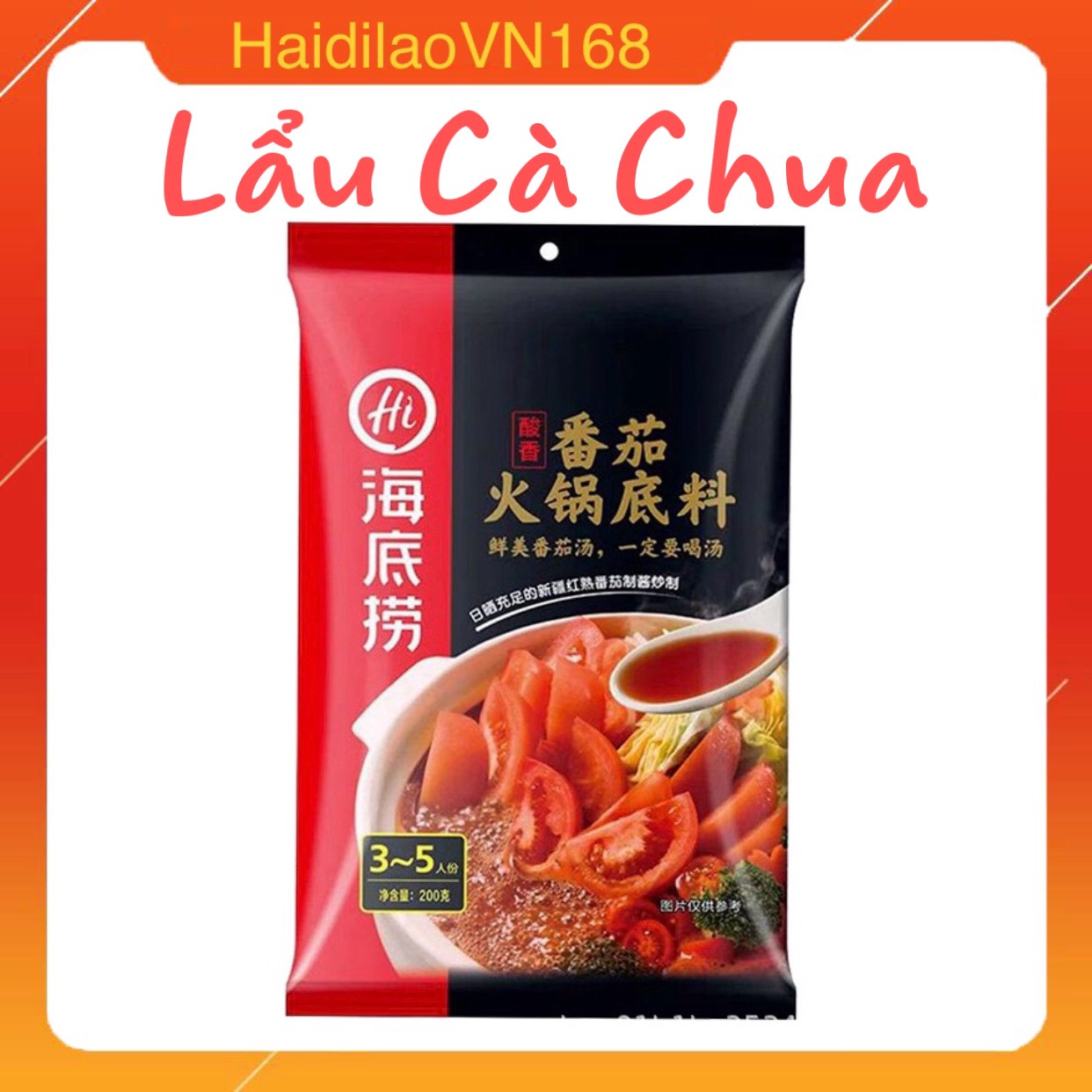 Lẩu haidilao vị cà chua
