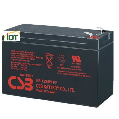 Bình ắc quy CSB 12V9Ah chuyên dụng cho ups và lưu trữ điện