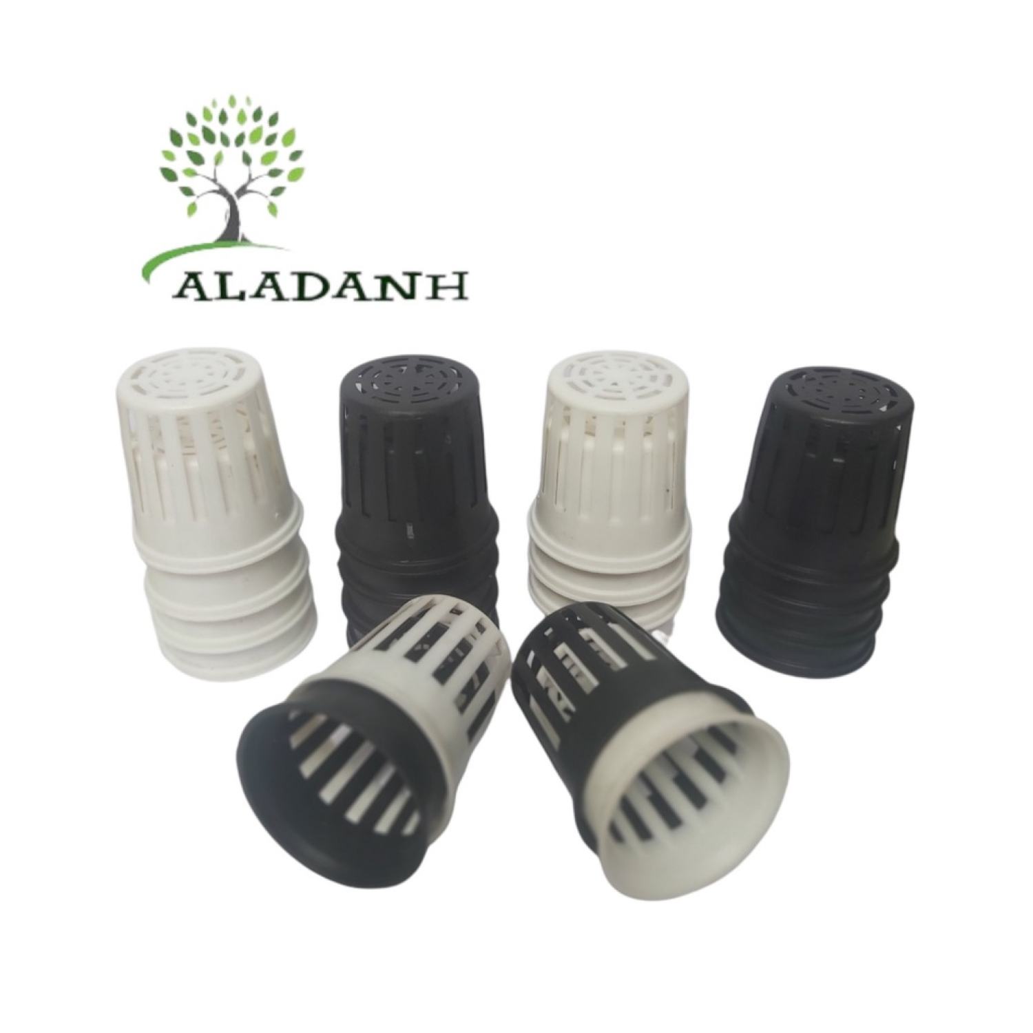 Bộ 50 rọ nhựa thủy canh 55mm, nhựa dẻo, độ bền cao