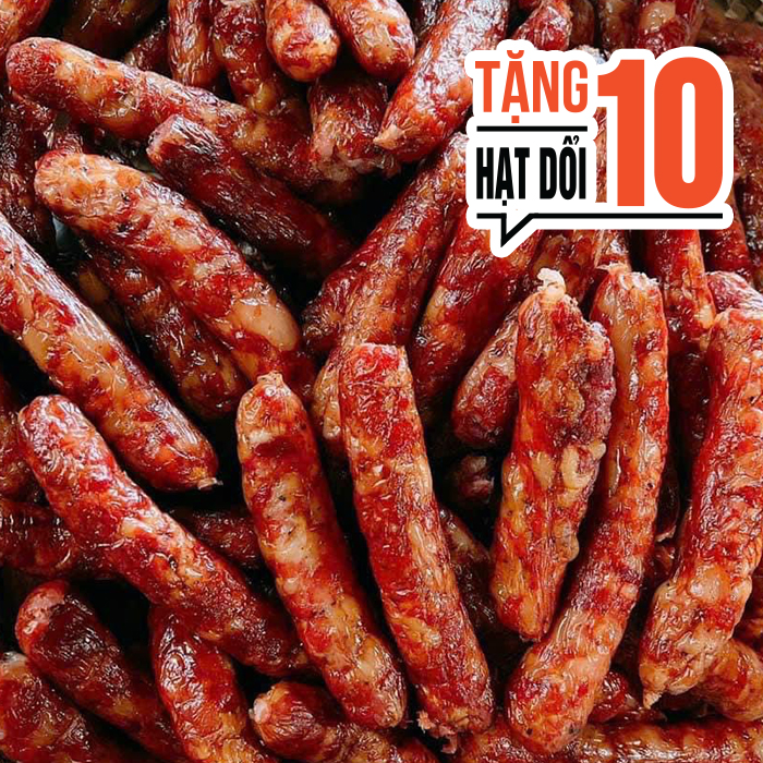 Lạp xưởng gác bếp Tây Bắc , lạp sườn hun khói thơm ngon chuẩn vị miền núi Tây Bắc, đảm bảo an toàn VSTP