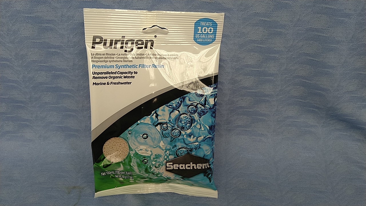 Seachem Purigen 100ml, khử màu, mùi hôi, độc tố hồ cá.