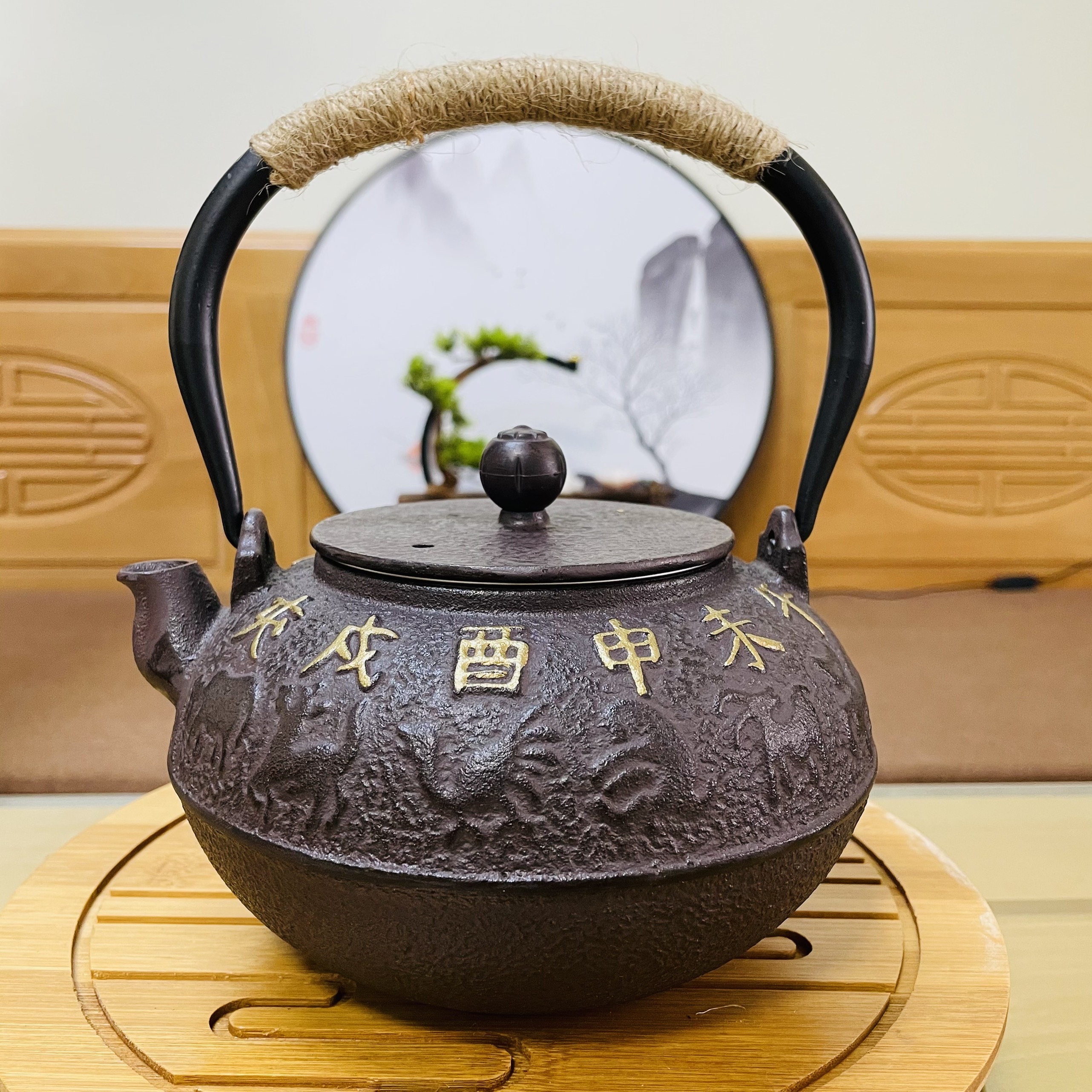 Ấm gang tetsubin nhật bản tet3