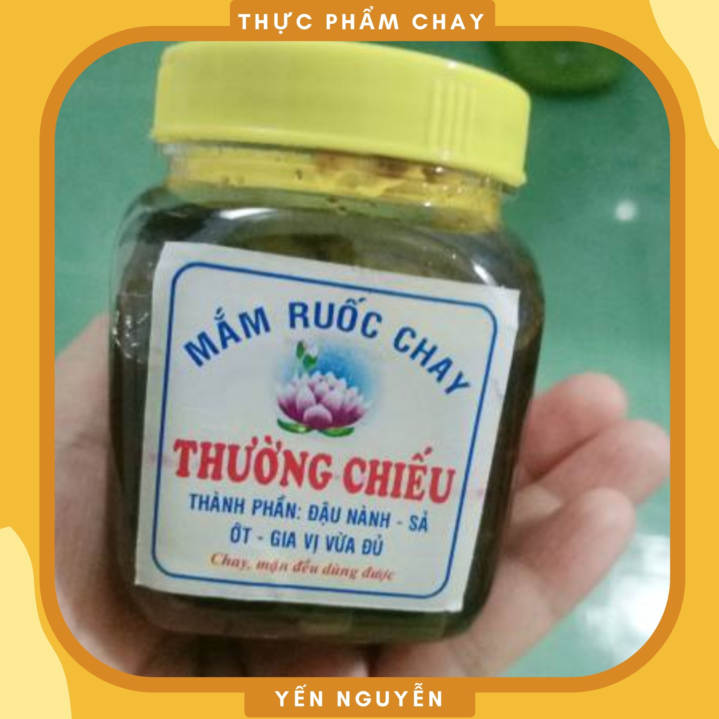Mắm ruốc chay Thường Chiếu 200gr/hủ siêu tiết kiệm dùng được cho cả chay và mặn - Thực Phẩm Chay Yến Nguyễn