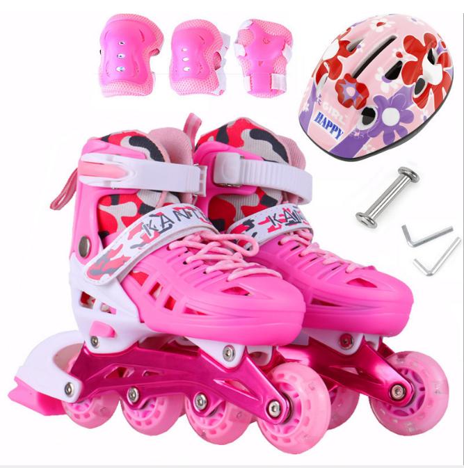 Giày trượt Patin trẻ em tặng đồ bảo hộ đủ size đủ màu