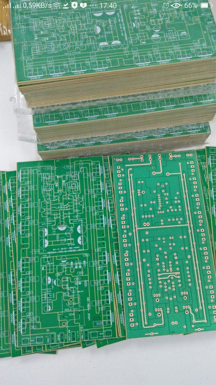 Pcb 18 sò 1 kênh, nhôm 3u, sợi thuỷ tinh ( giá 1 pcb))
