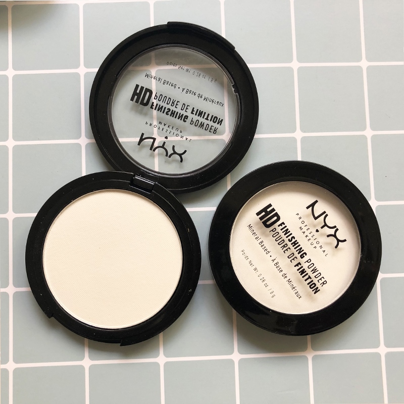 Phấn trang điểm NYX Mỹ lâu trôi kiểm soát dầu trong suốt chuối mật ong bột lỏng khô phấn trang điểm nude phấn phủ mờ phấn phủ